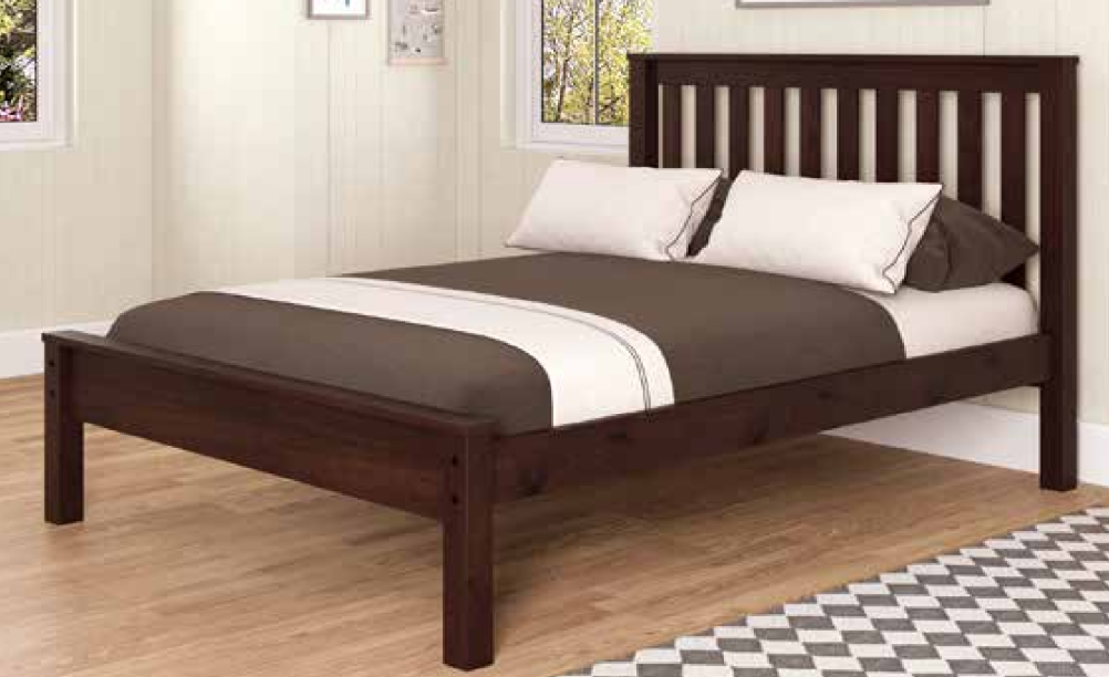 Contempo Bed Dark Cappuccino