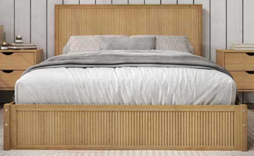 Urban Oak Bed