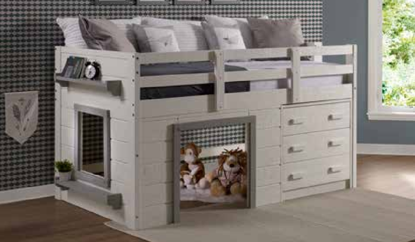 Twin Sweet Dreams Low Loft