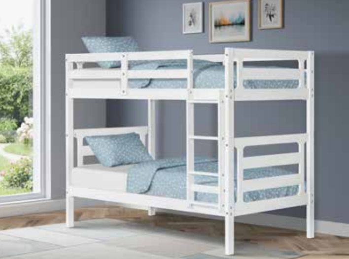 White Bunk Bed