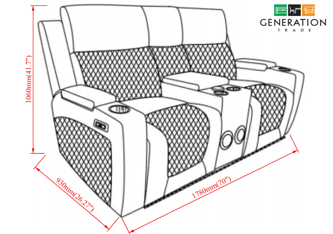 Boss Power Reclining Set