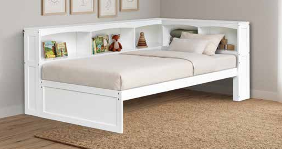 Bookcase Corner Bed