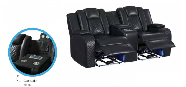 Carlo Power Living Room Set
