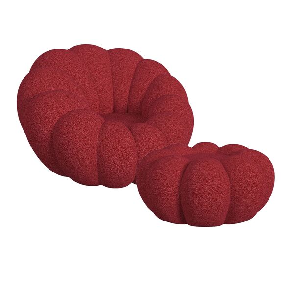 Bubble Chair and Ottoman