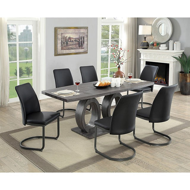 Saskia 7 Pc Dining Table Set