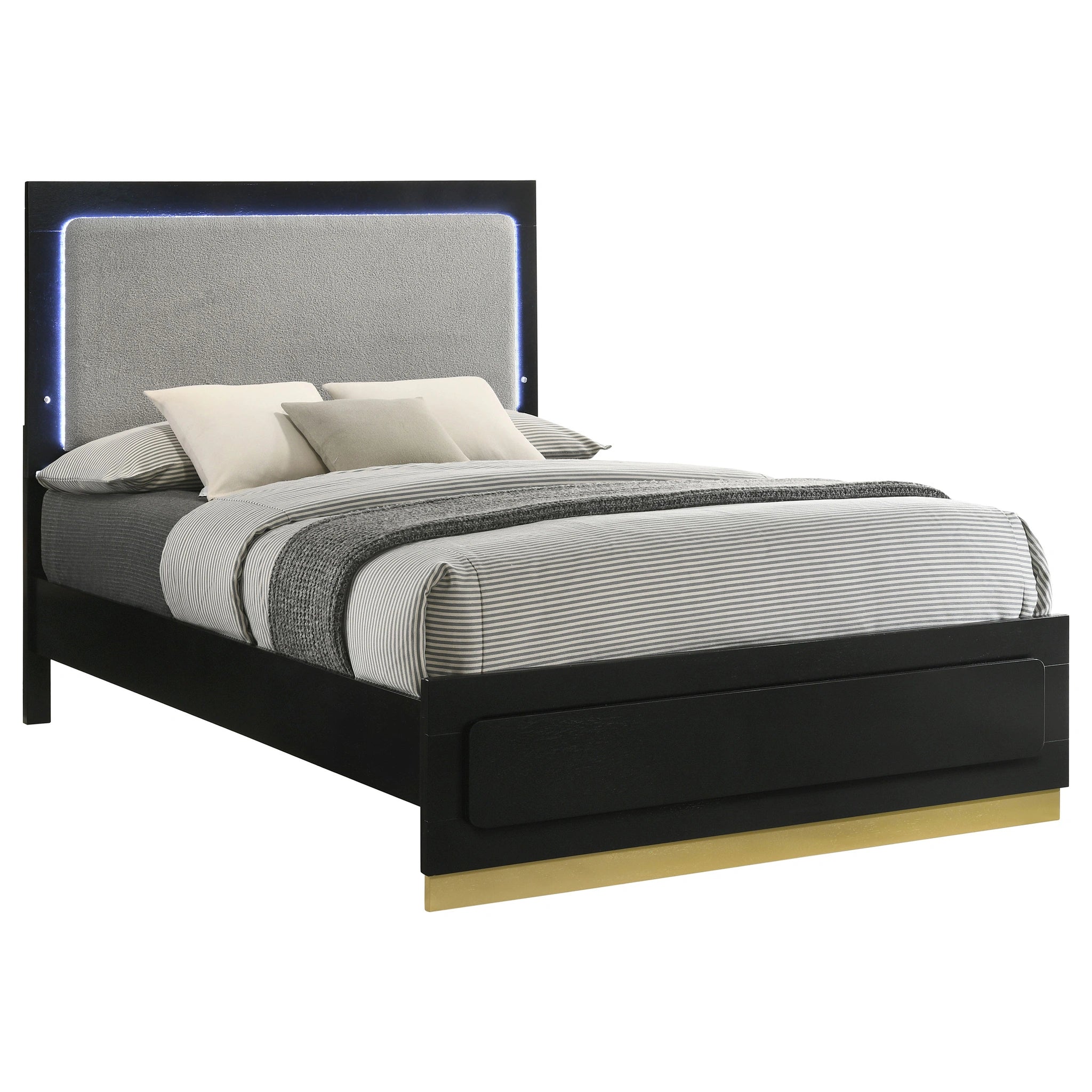 Caraway Panel Bed with LED Lighting