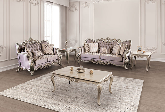 Albacete Sofa Campage & Walnut