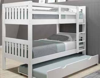 T/T Mission Bunkbed with Trundle