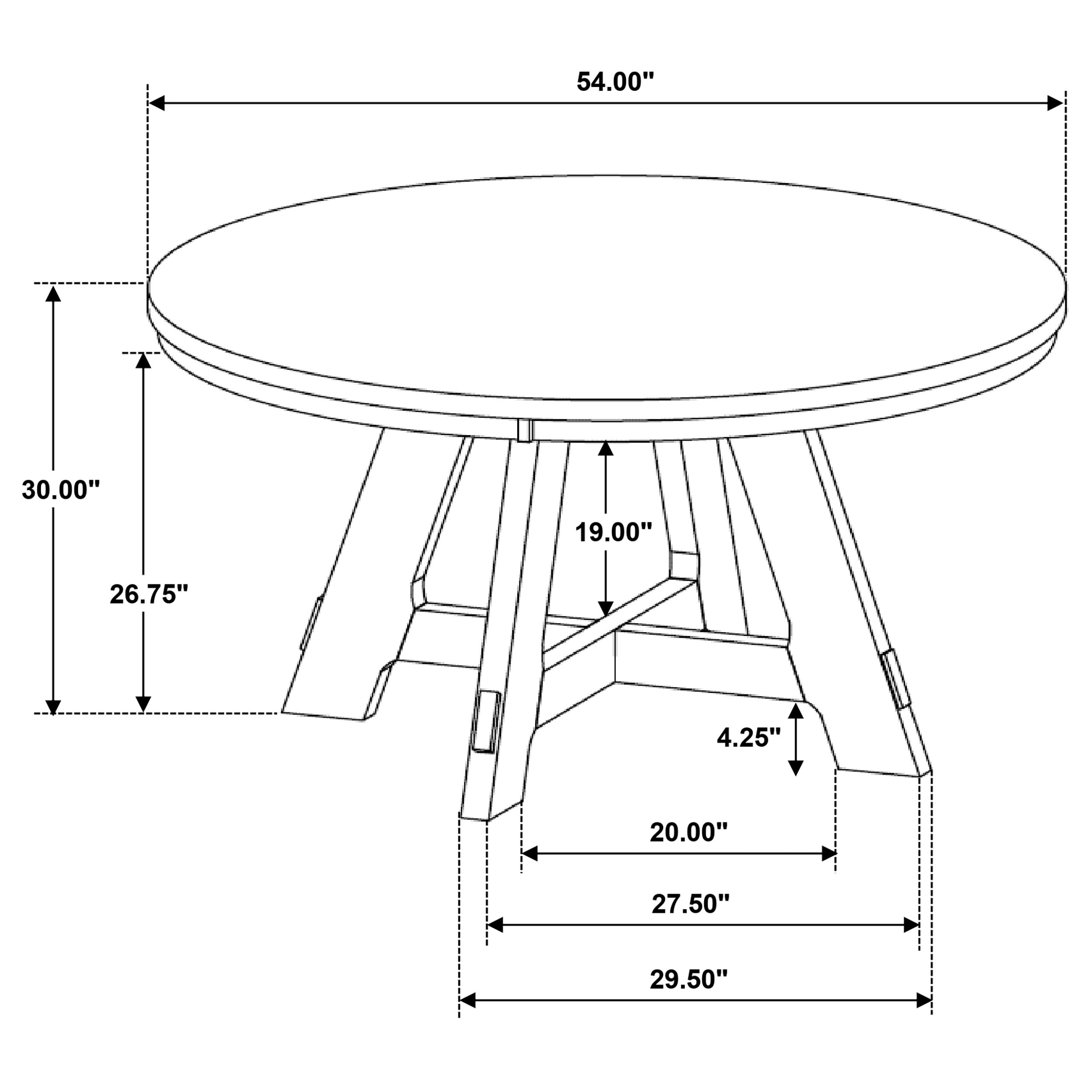 Danvers 5 Pc Dining Set