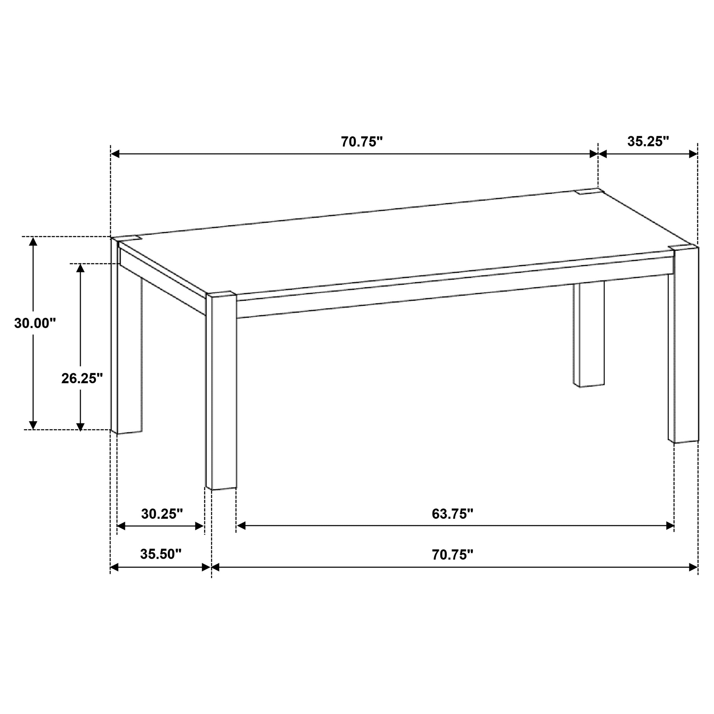 Scottsdale 6 Pc Dining Set