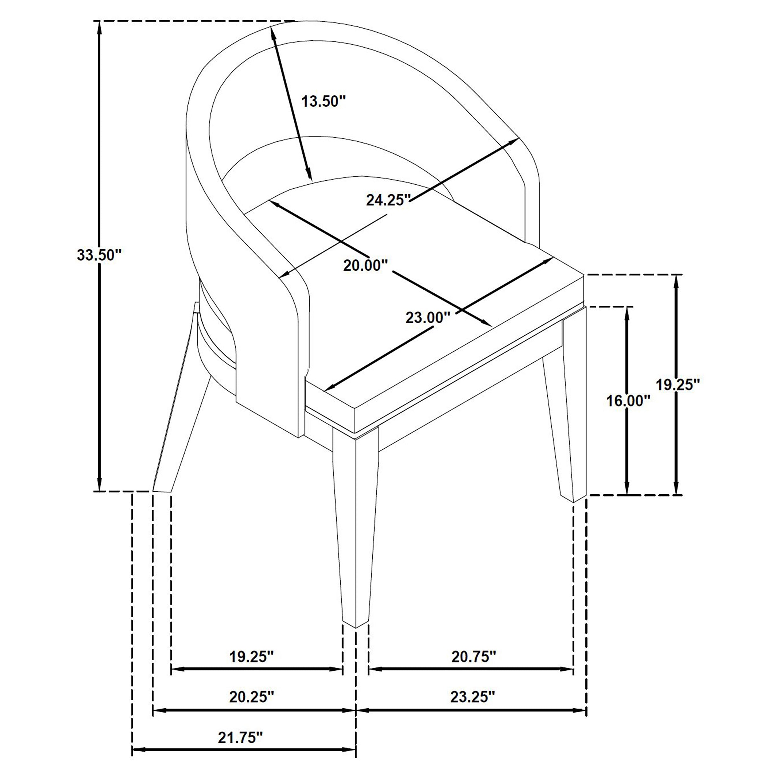 Leandro Dining Arm Chair