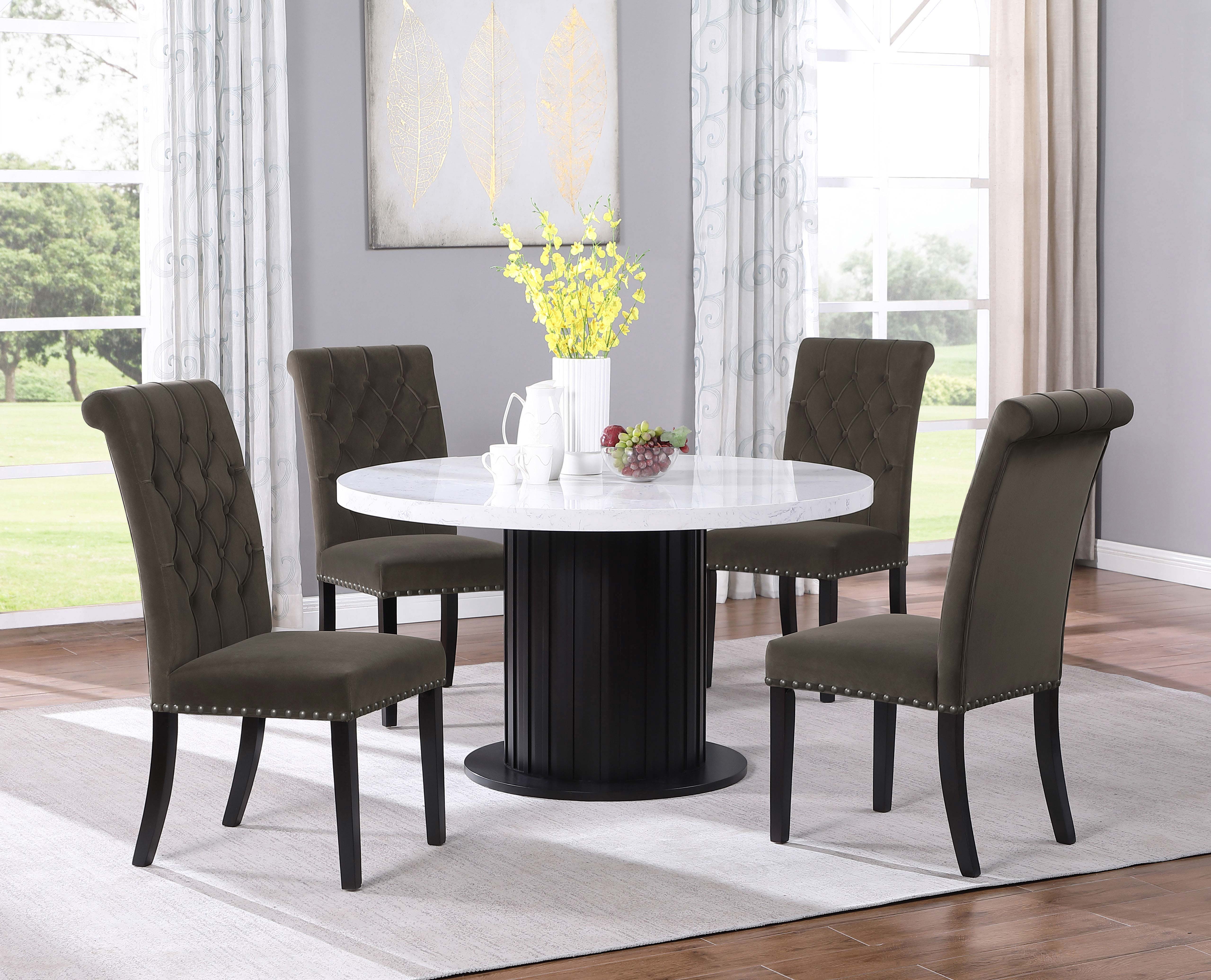 Sherry 5-piece Round Dining Set