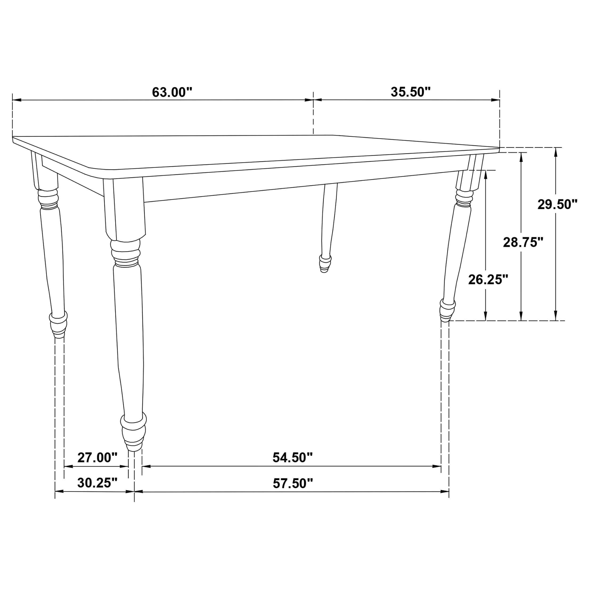 Hollyoak 5 Pc Dining Set