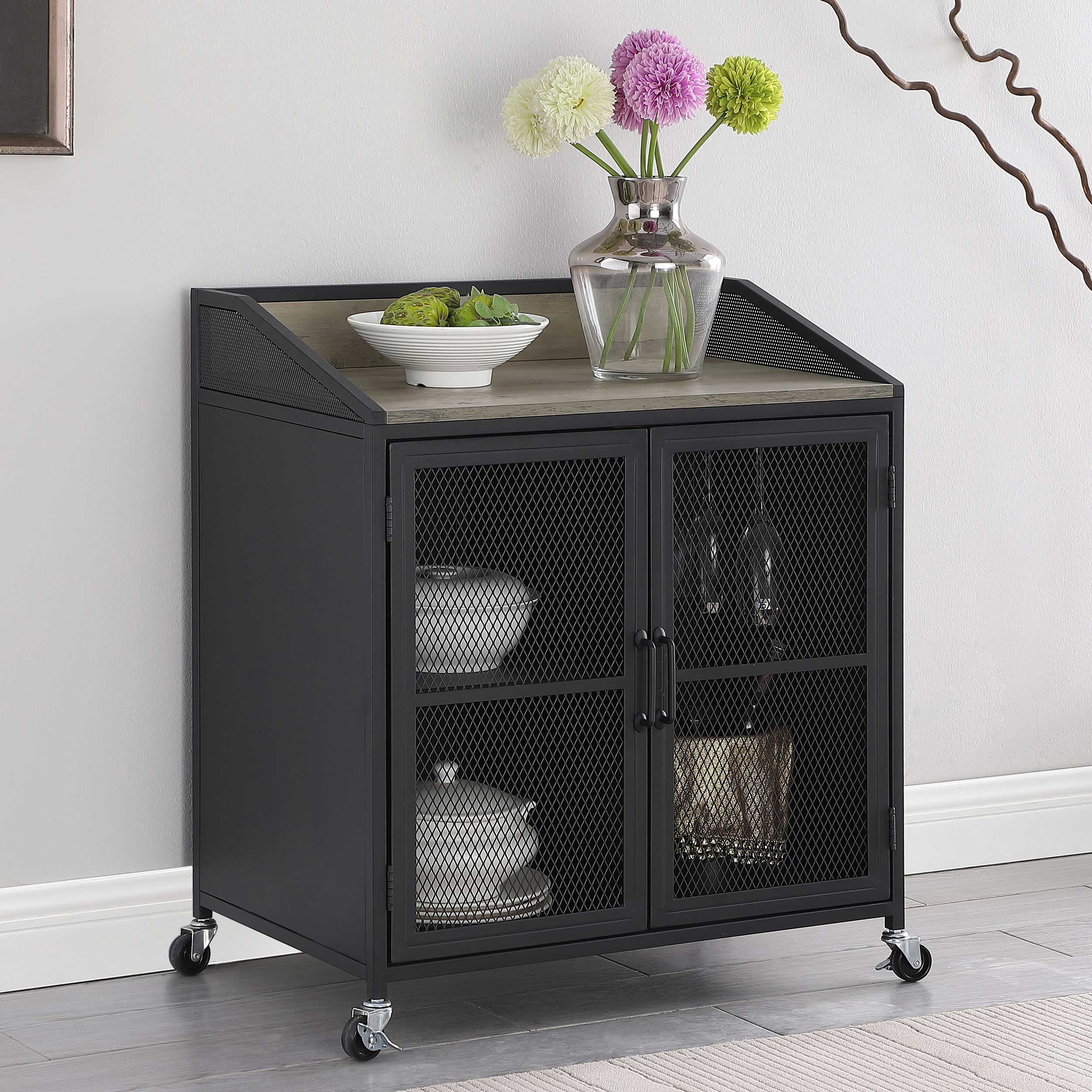 Arlette Bar & Wine Cabinet