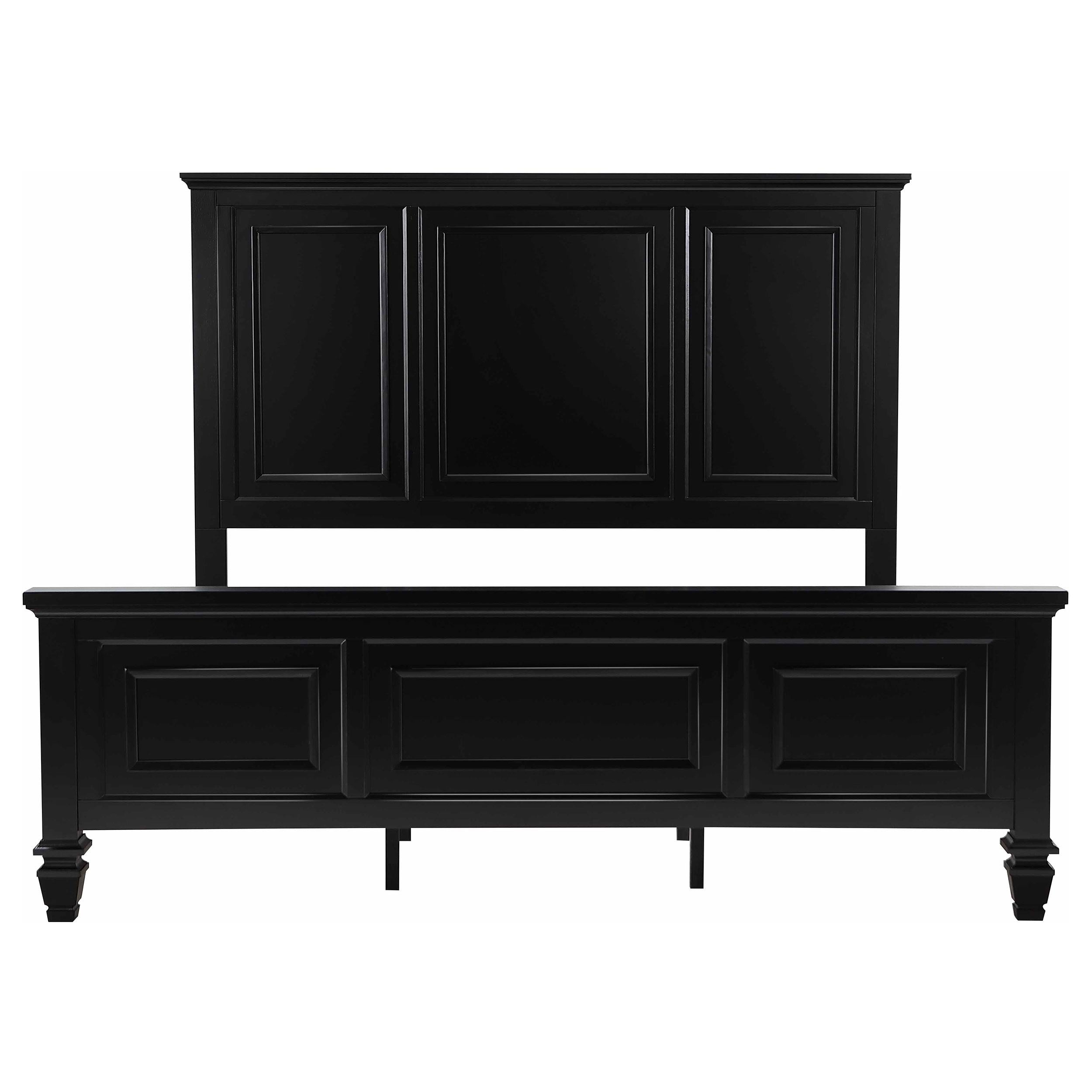 Sandy Beach Bedroom Set Black