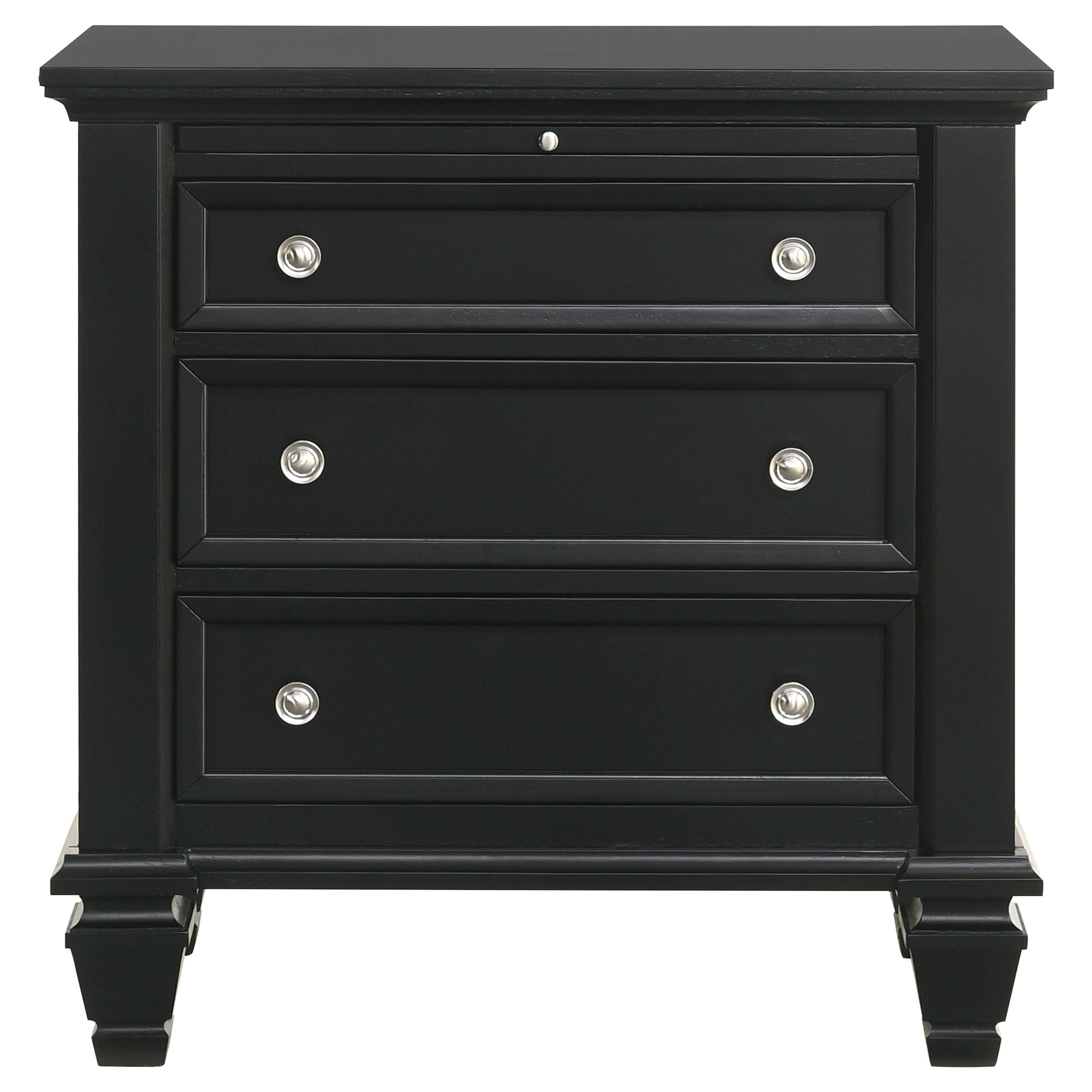 Sandy Beach Bedroom Set Black