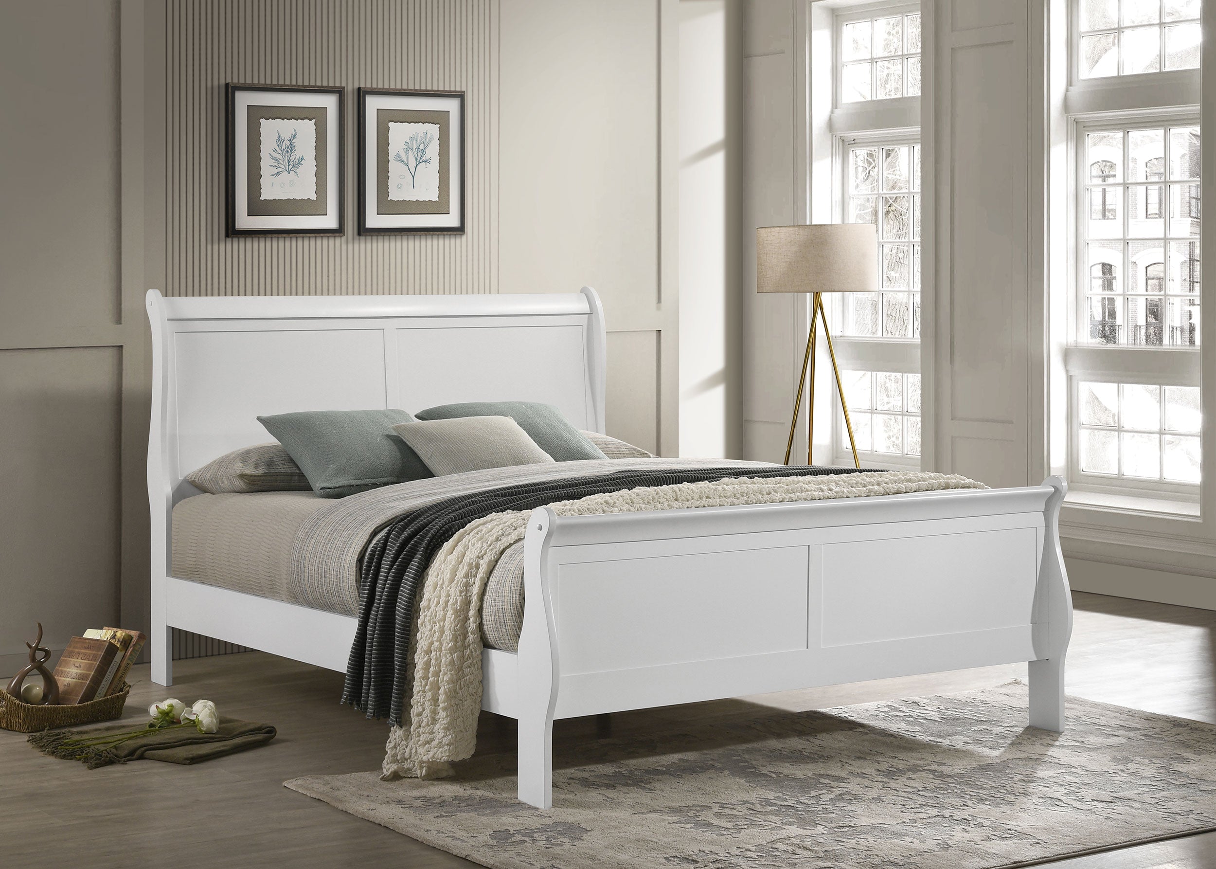 Louis Philippe Eastern King, Full, & Queen Bed