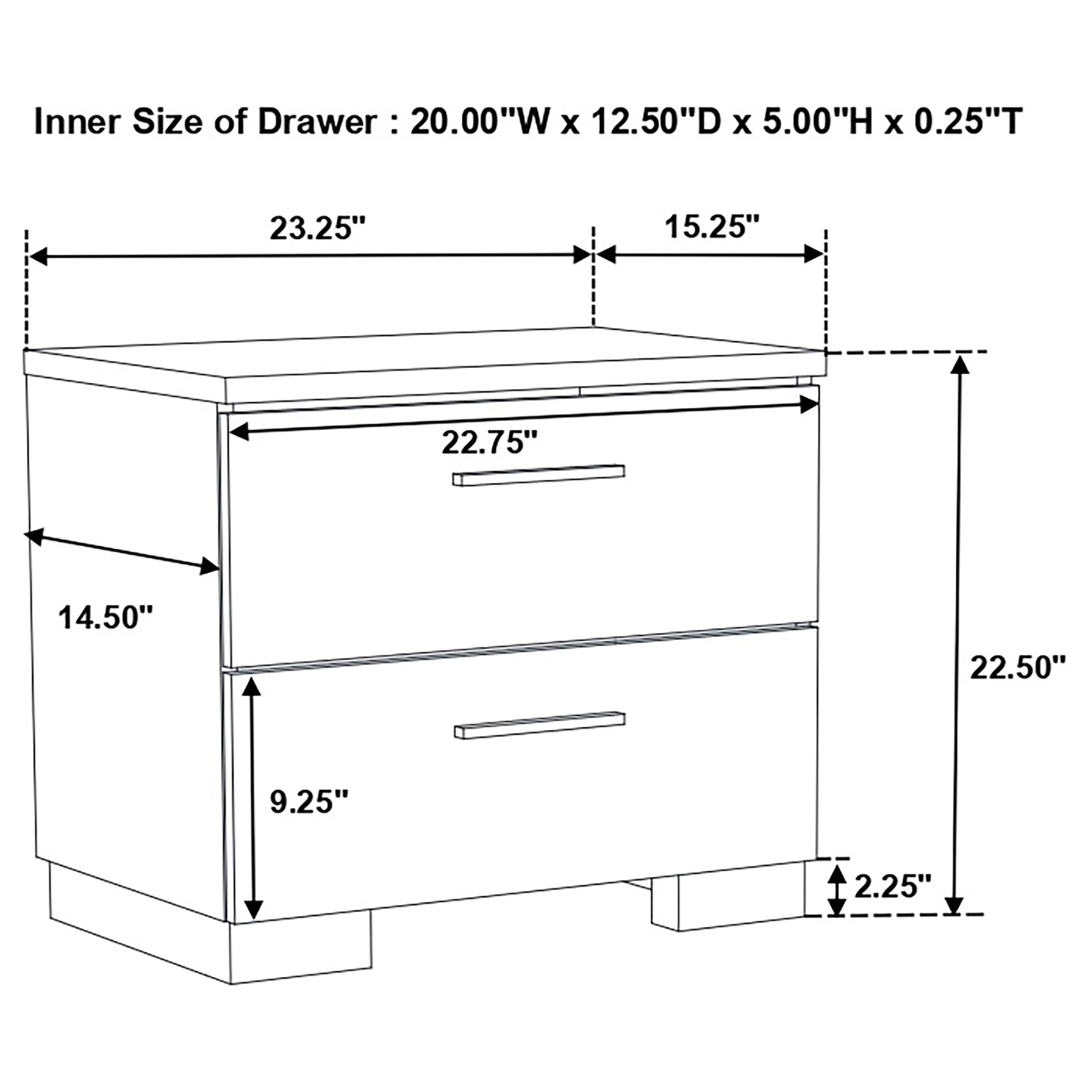 Felicity 4 & 5 Pc Queen, Full, Cal.King & Twin Bedroom Set