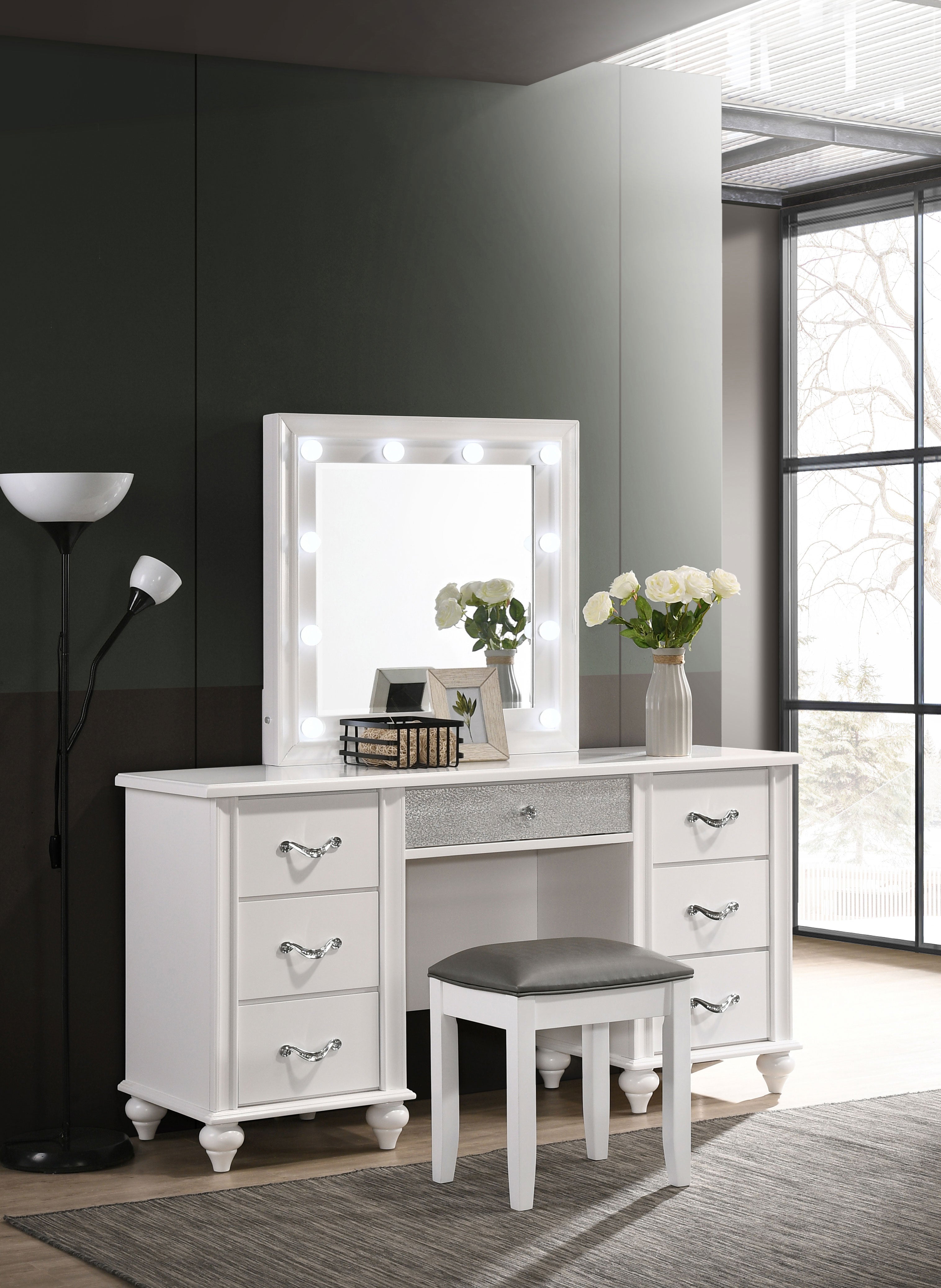 Barzini Vanity Stools