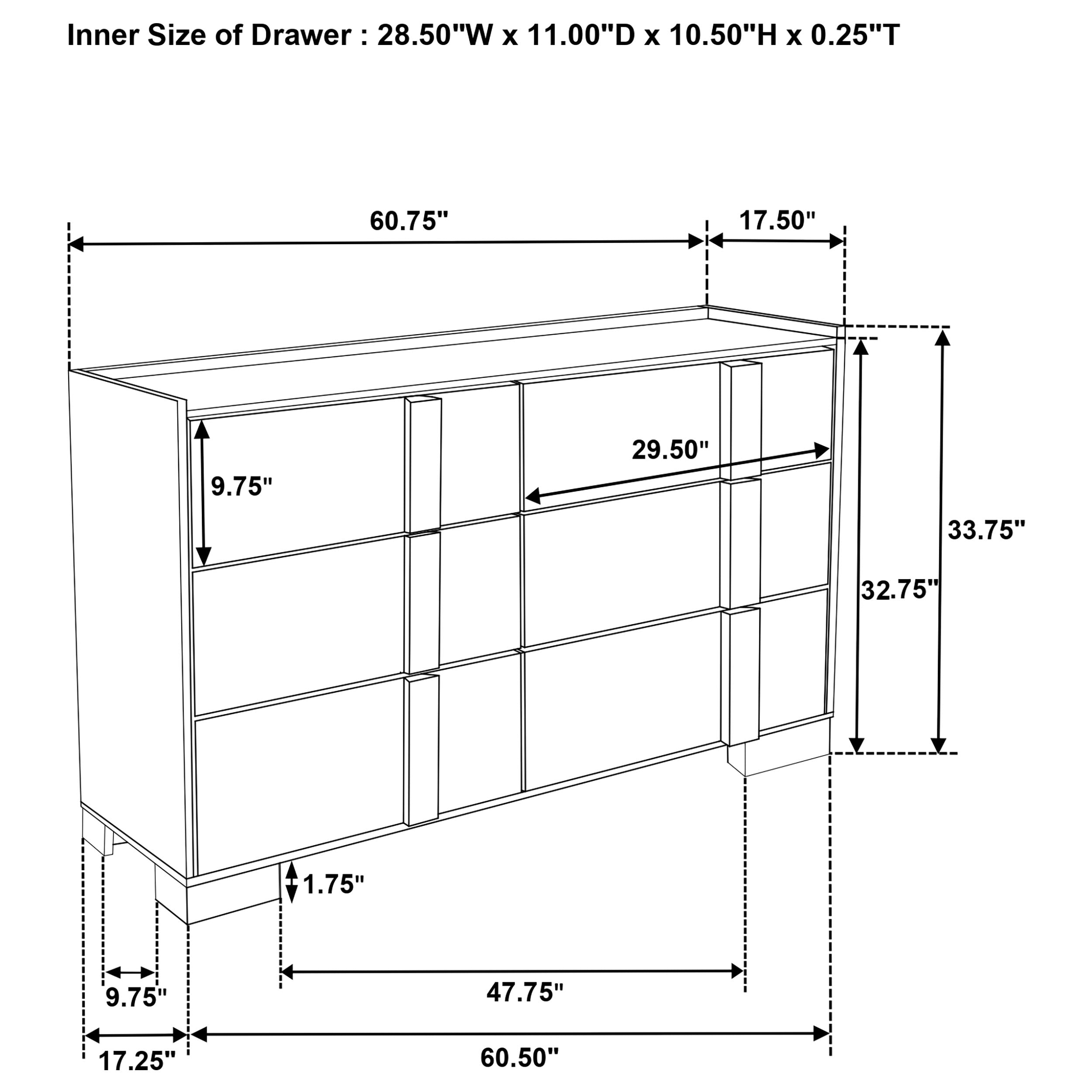 Hyland 5 Pc Bedroom Set