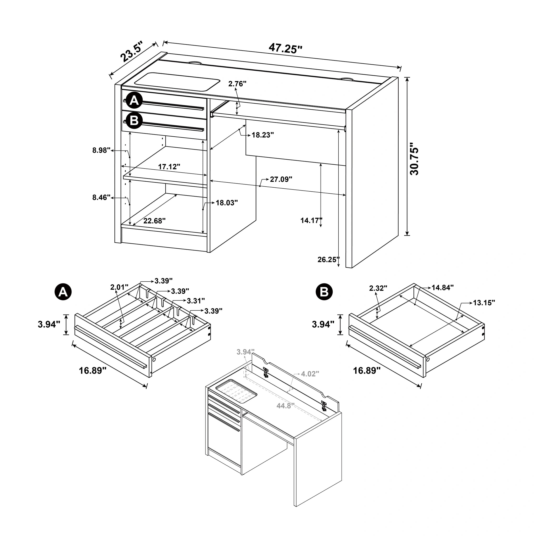 Halston Computer Desk