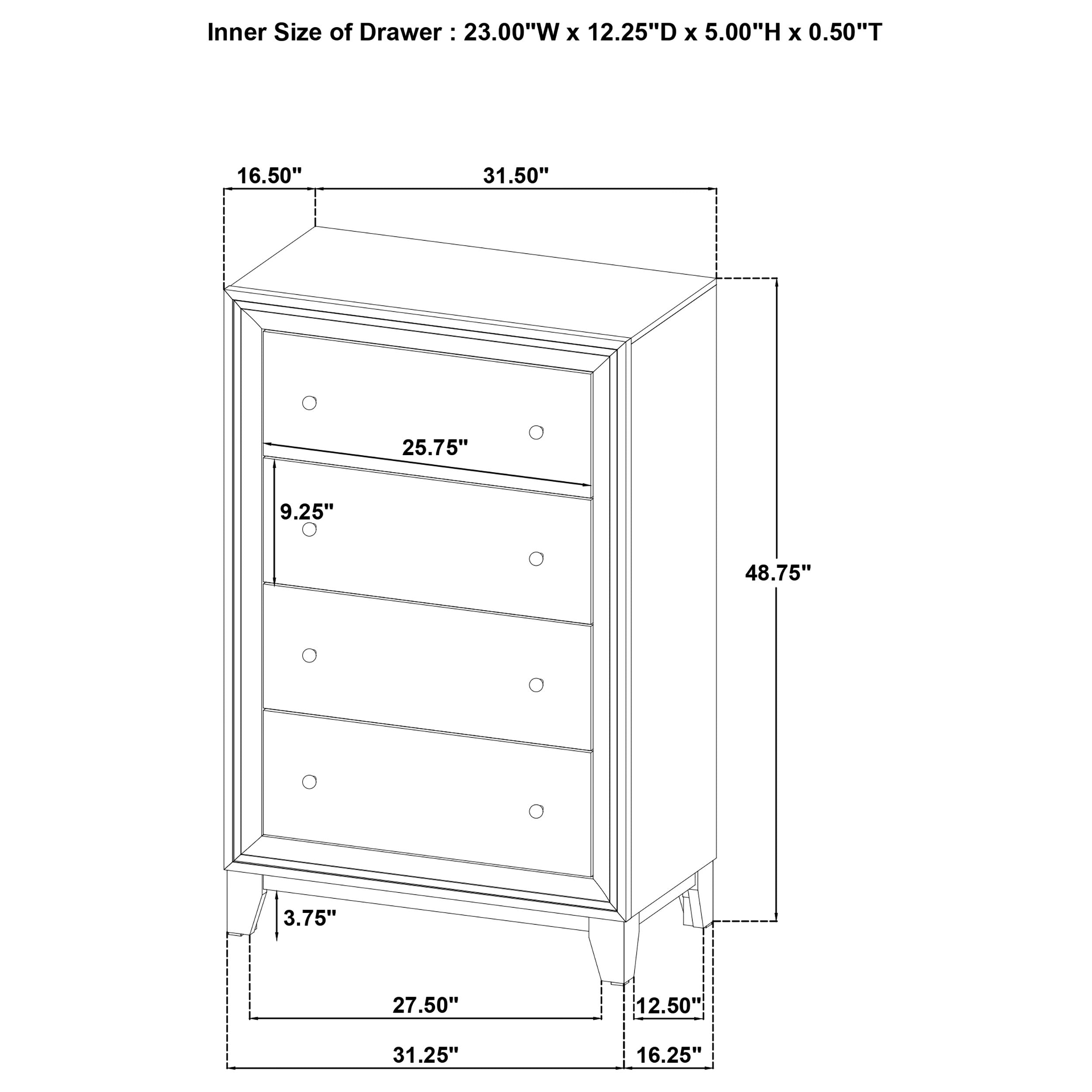 Welsley 5 Pc Bedroom Set