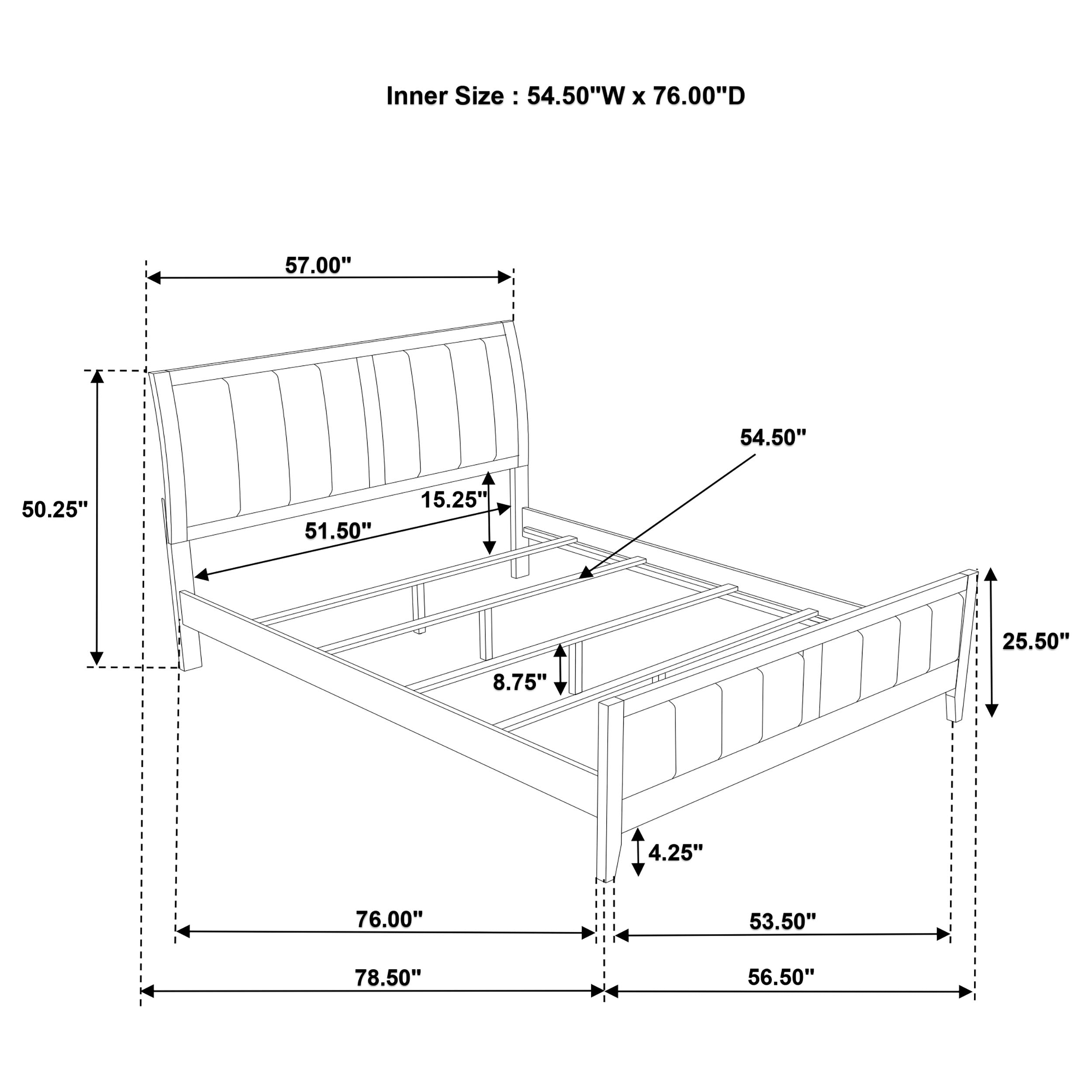 Wilkes Eastern King, Cal.King, Full, Twin, & Queen Bed