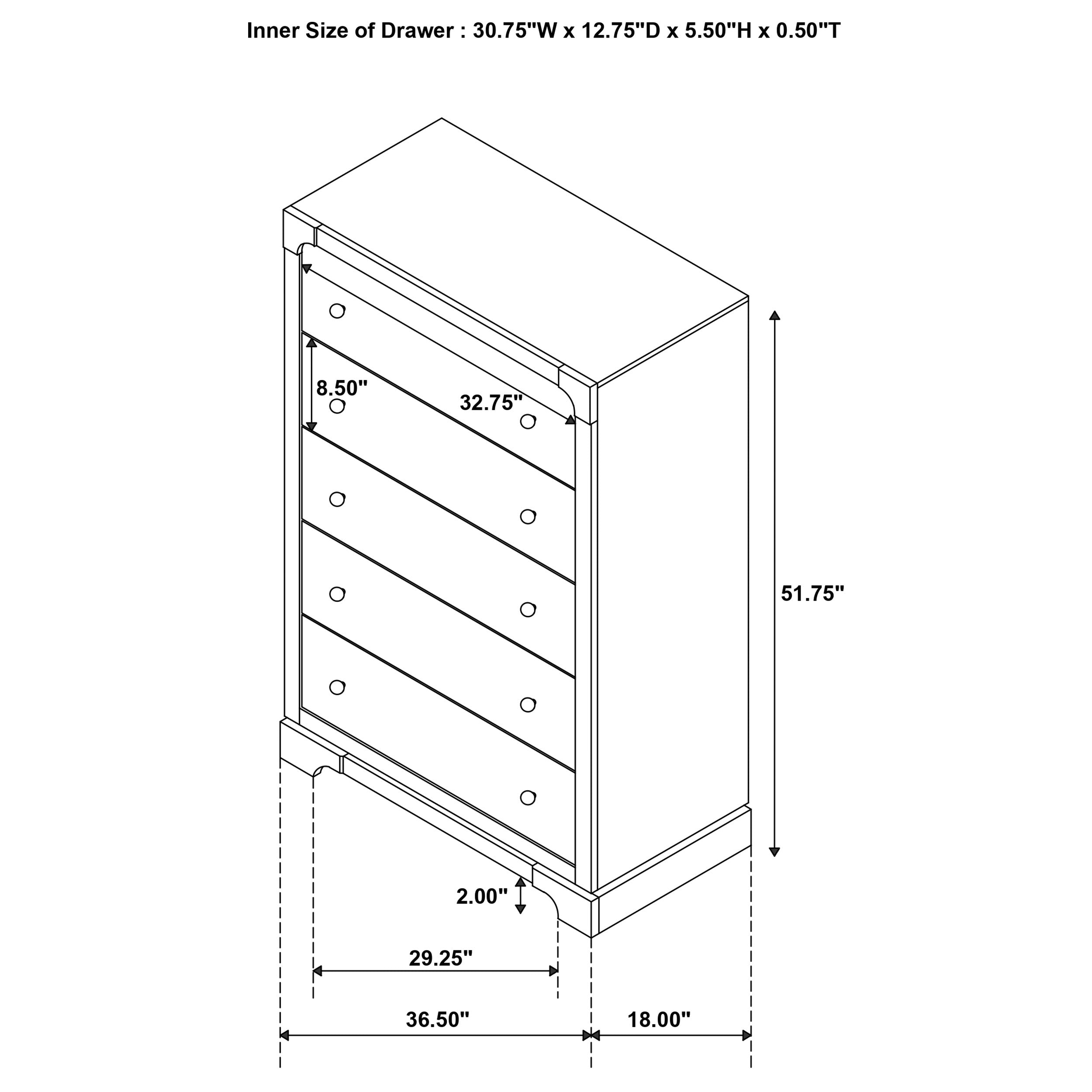 Gran Park 4 & 5 Piece Bedroom Set E.King, Queen, & Cal.King