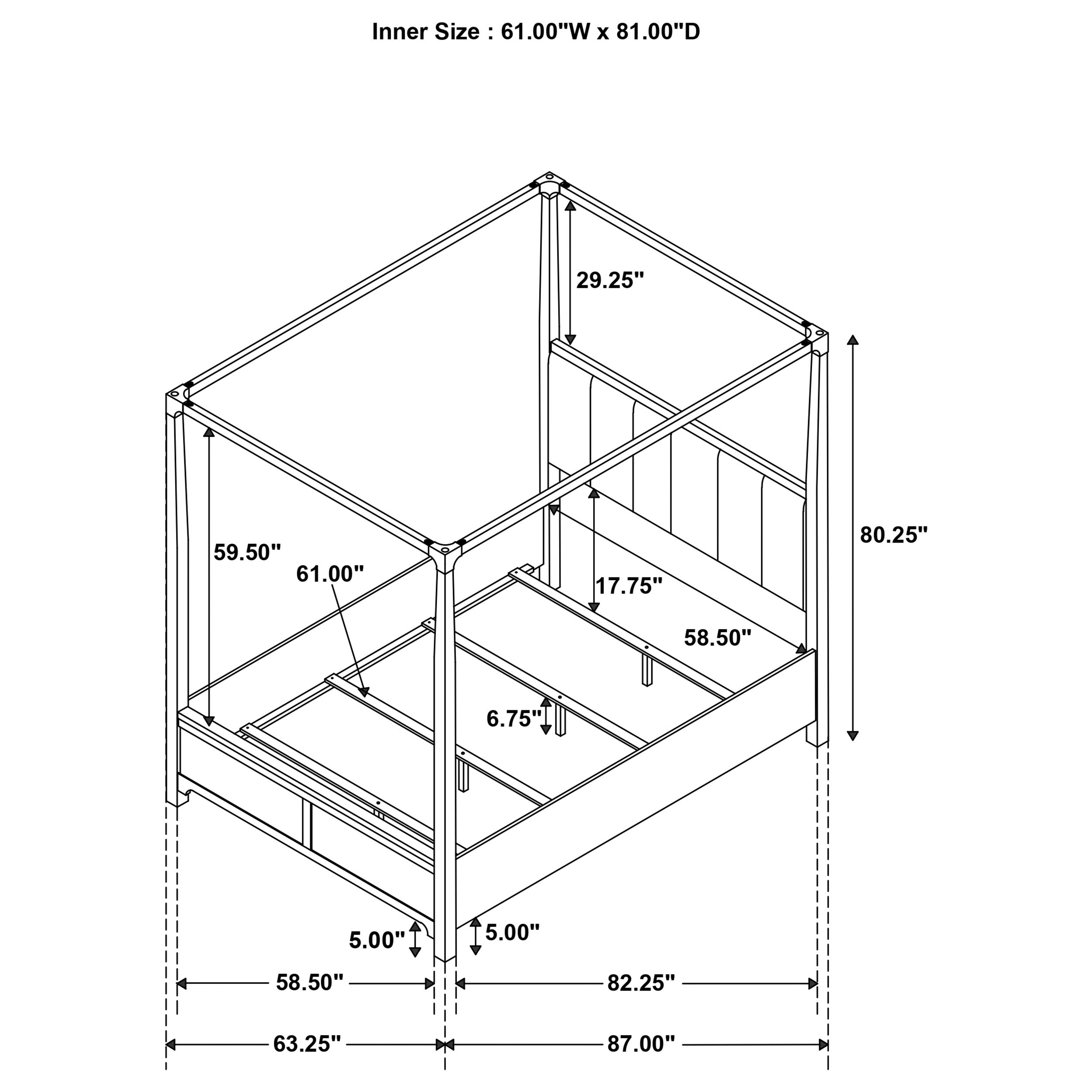 Gran Park 4 & 5 Piece Bedroom Set E.King, Queen, & Cal.King