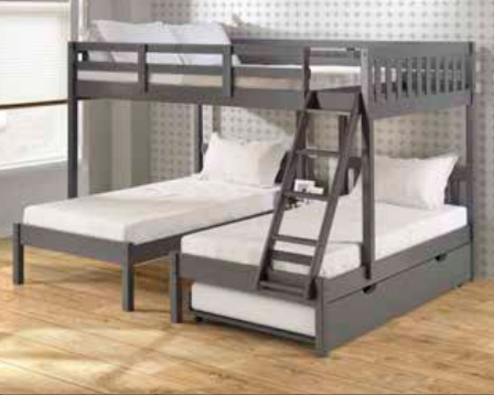 Full Over Double Twin Bunkbed