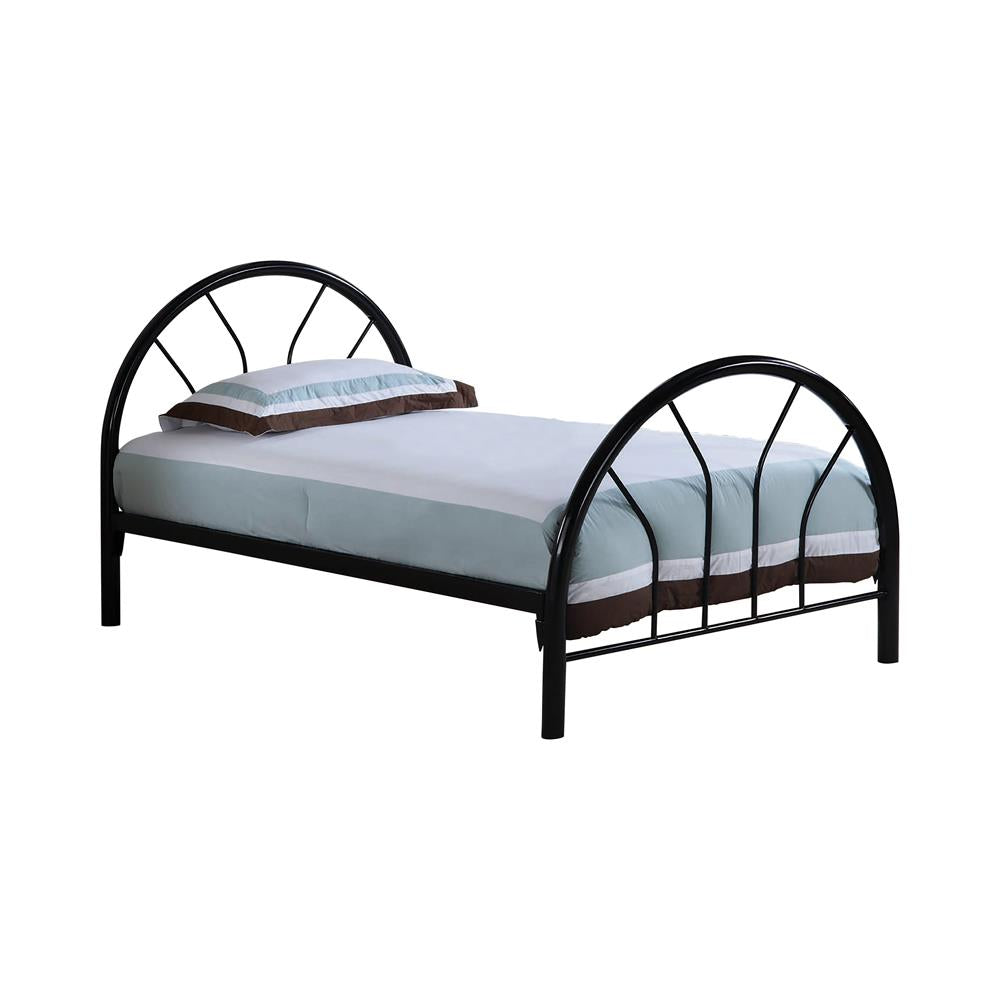 Marjorie Twin Platform Bed Black image