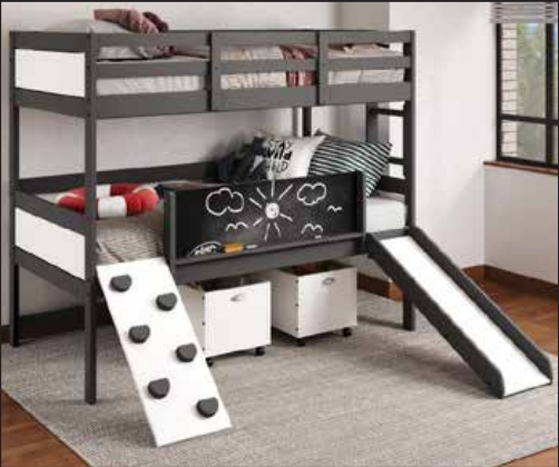 Twin/Twin Activity Bunkbed