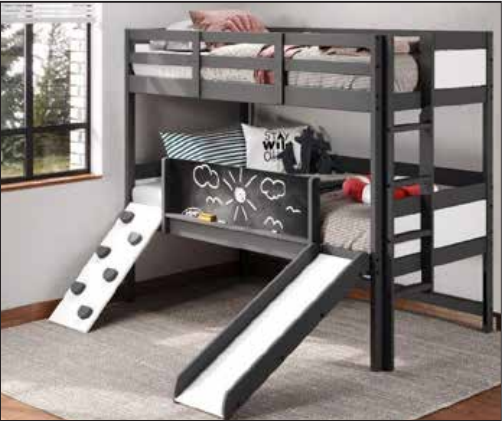 Twin/Twin Activity Bunkbed