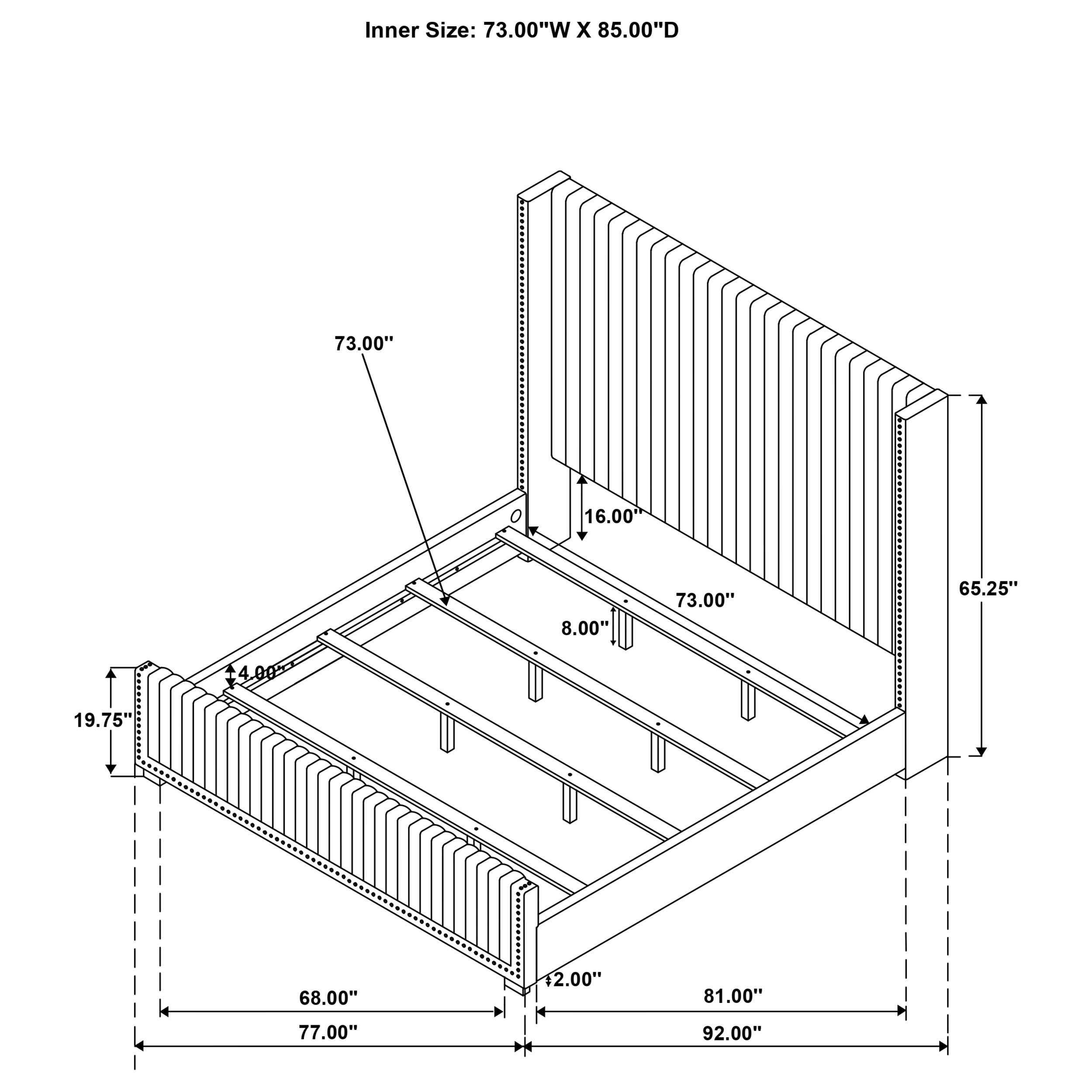 Natasha California King Bed