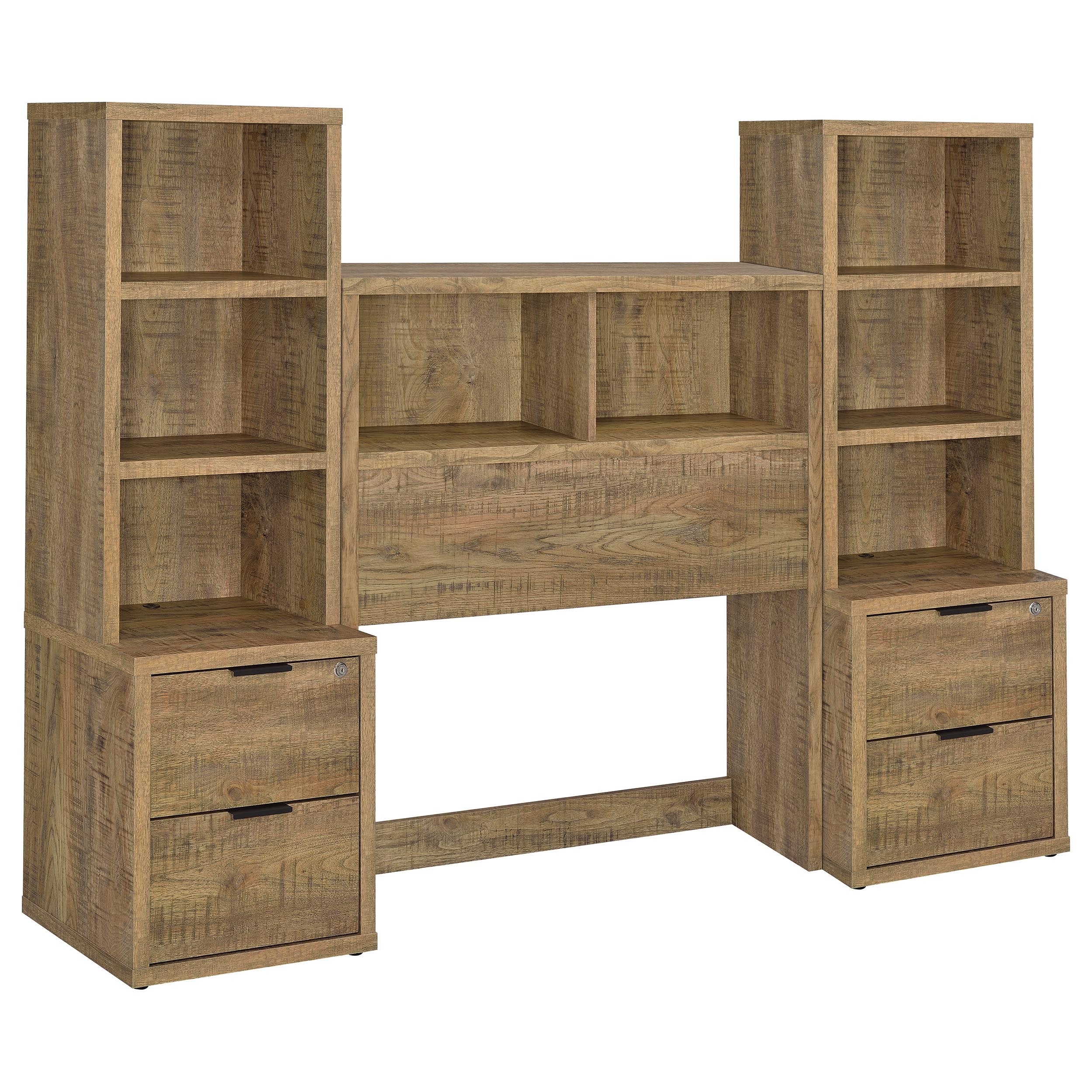 Westpark 5 Pc Twin & Full Bedroom Set Black, Brown & Natural