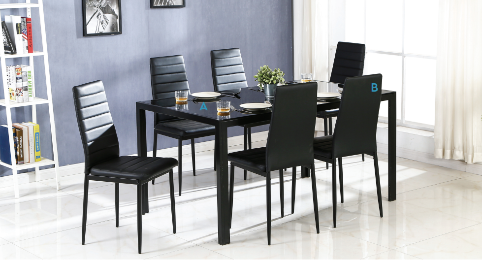 Noir Dining Set