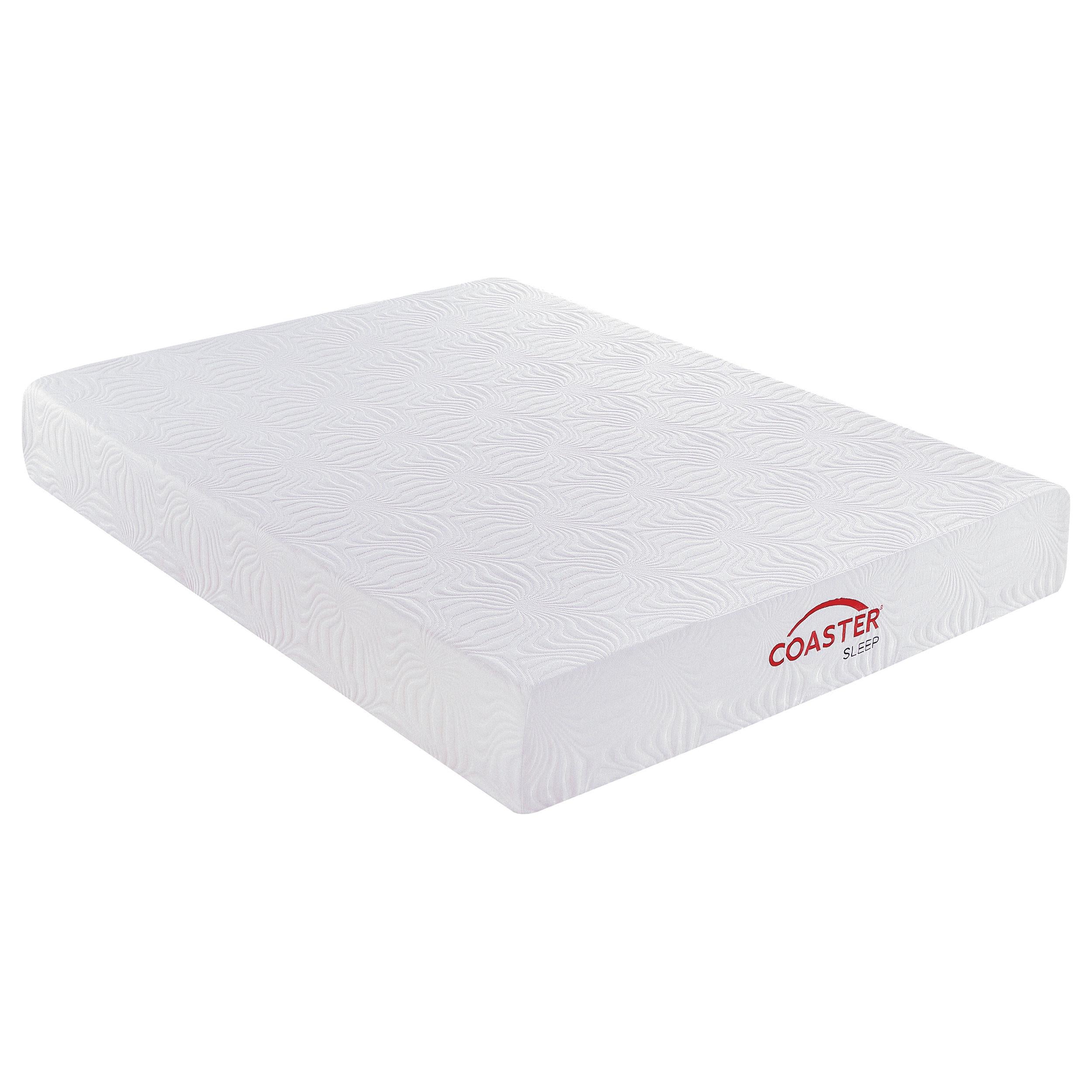 Key 10" Memory Foam Mattress White
