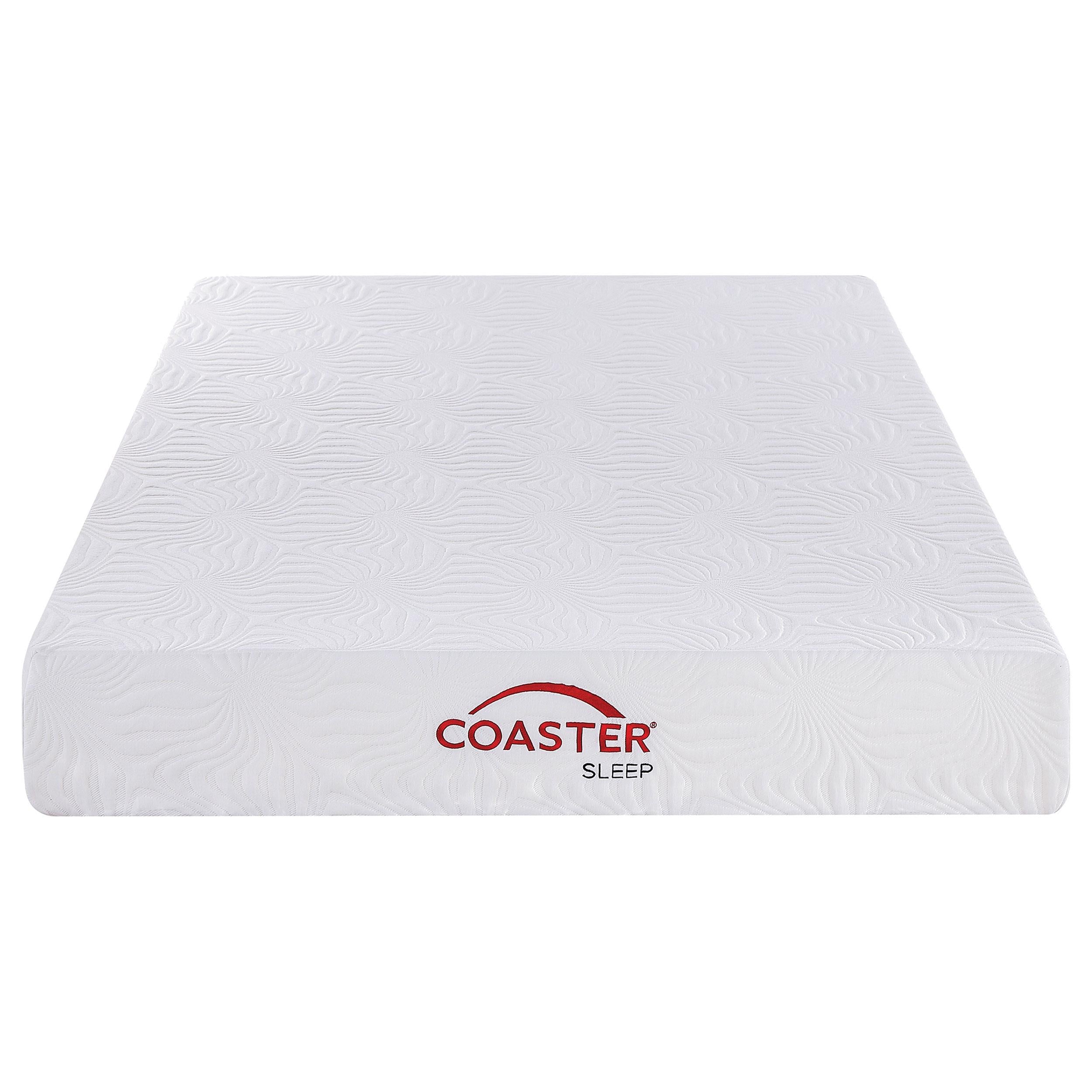 Key 10" Memory Foam Mattress White