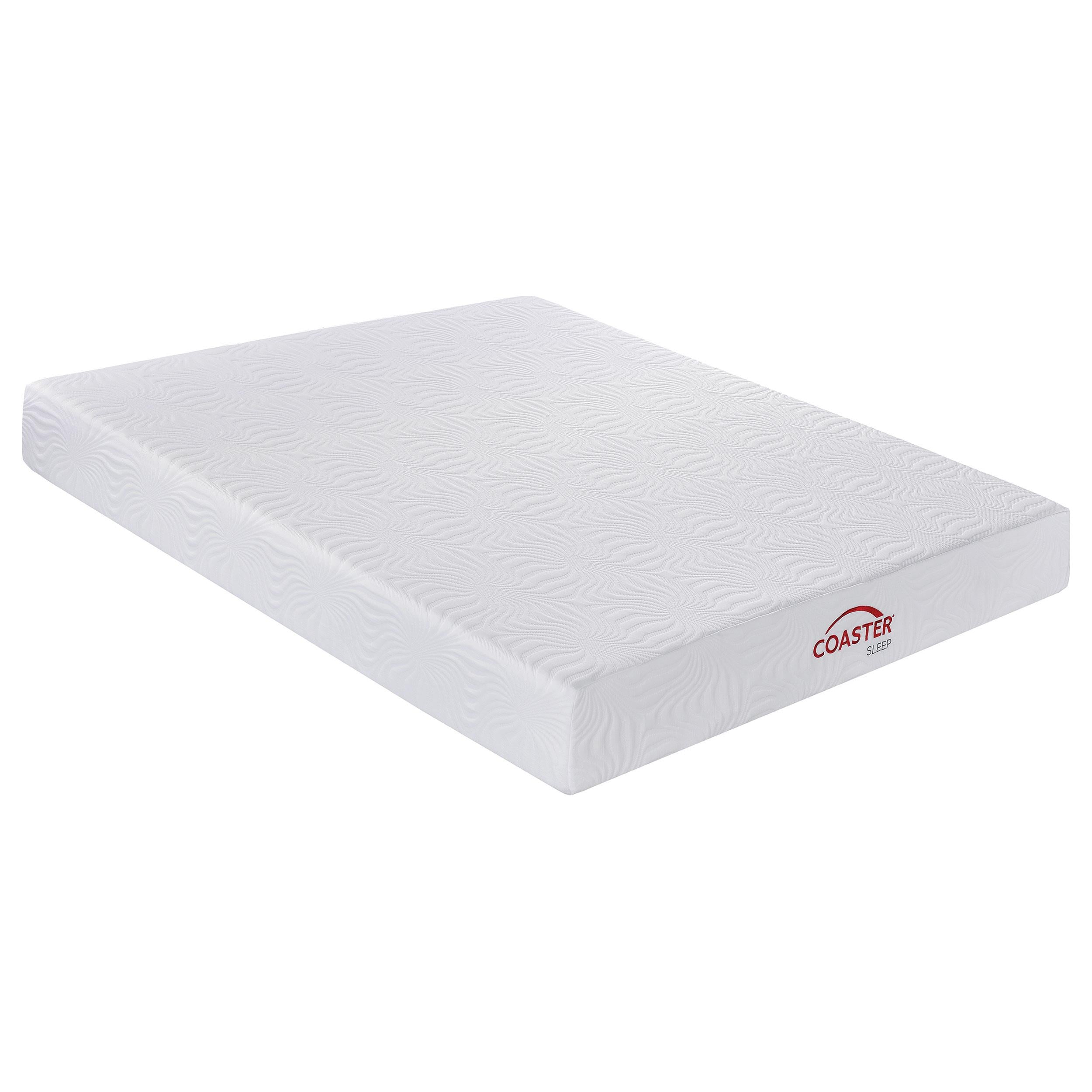 Key 10" Memory Foam Mattress White