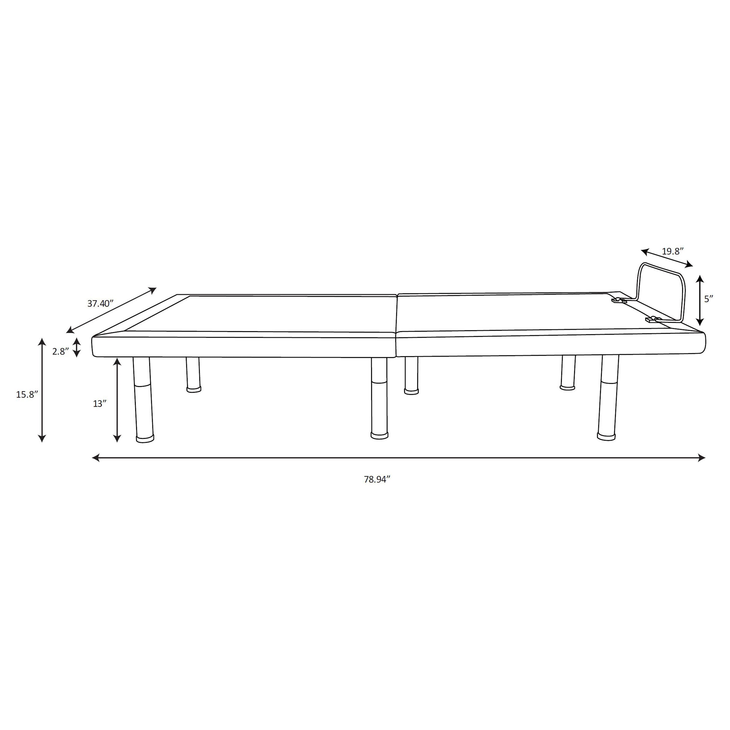 Negan Adjustable Bed Base