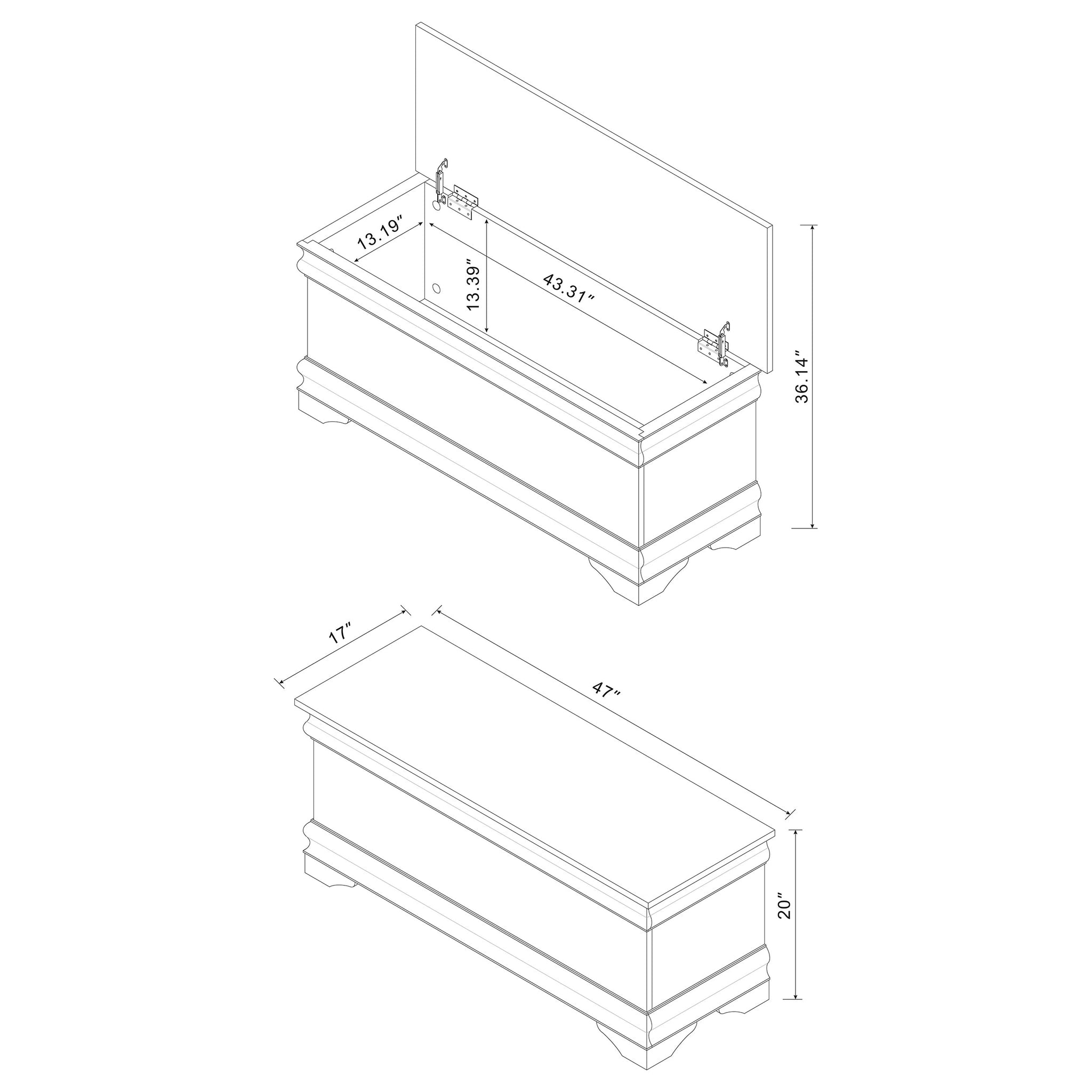 Pablo Cedar Chest