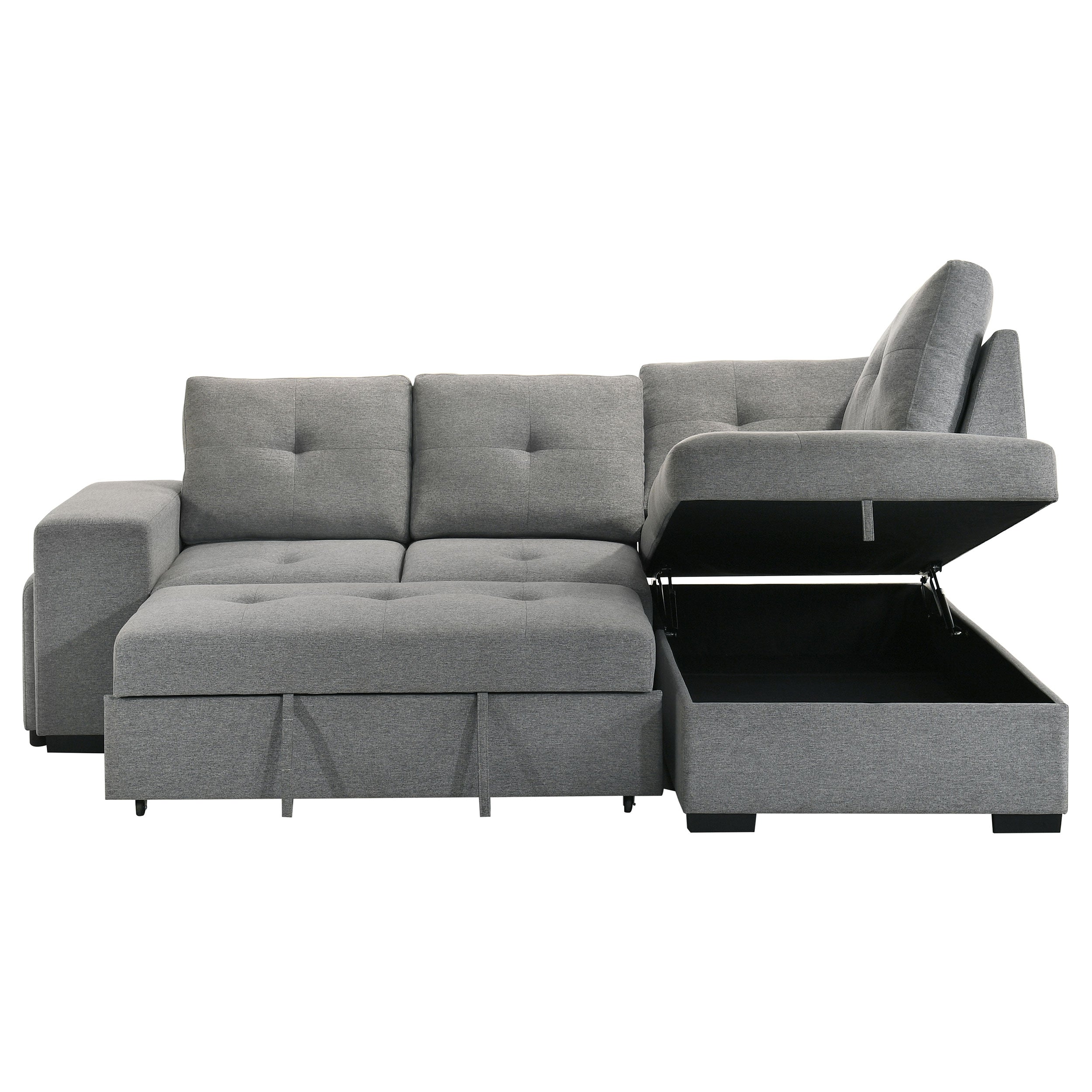 Roanne Pull-Out Sleeper Sectional Sofa