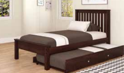 Twin Contempo Bed with Trundle