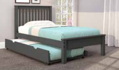 Twin Contempo Bed with Trundle