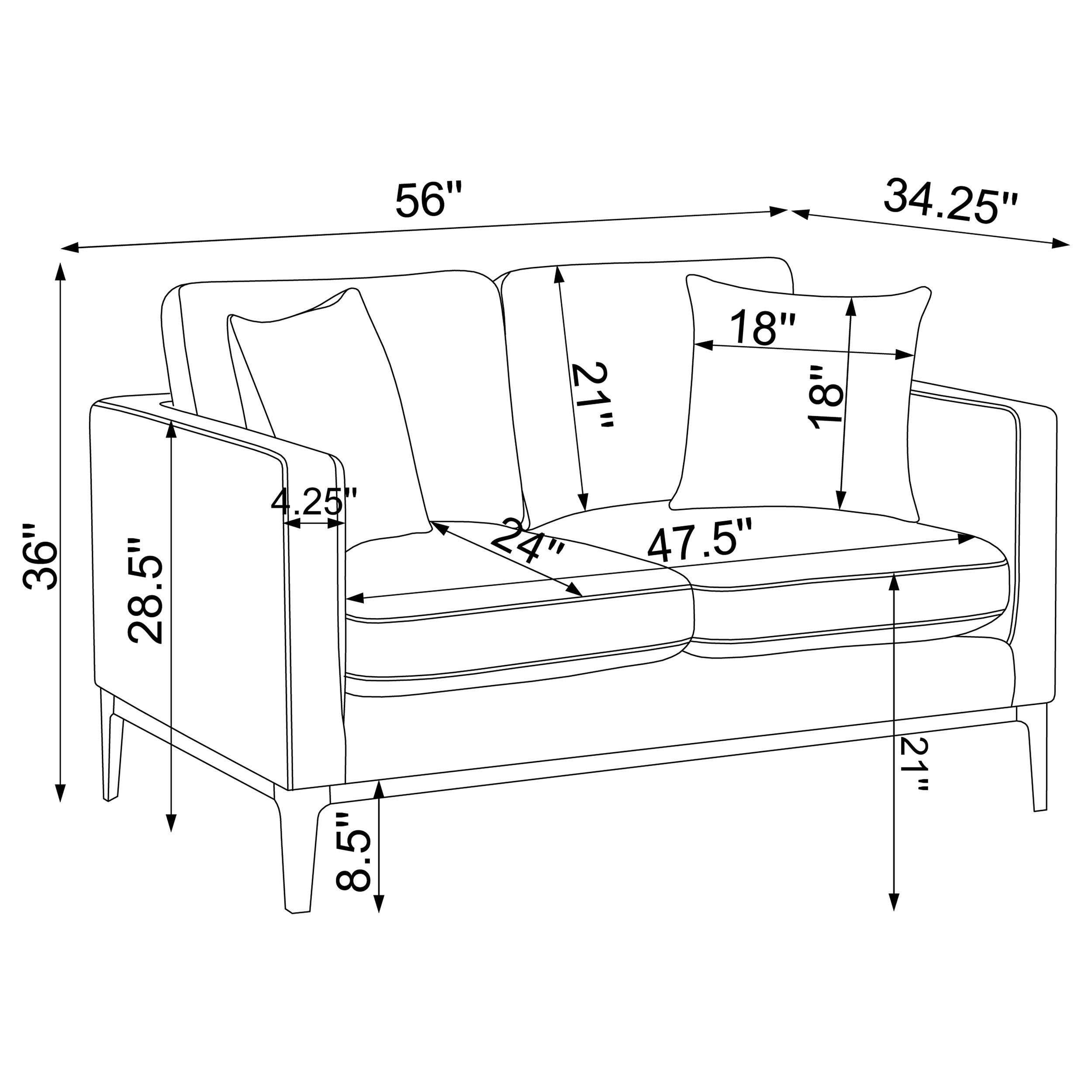 Apperson Stationary Loveseat