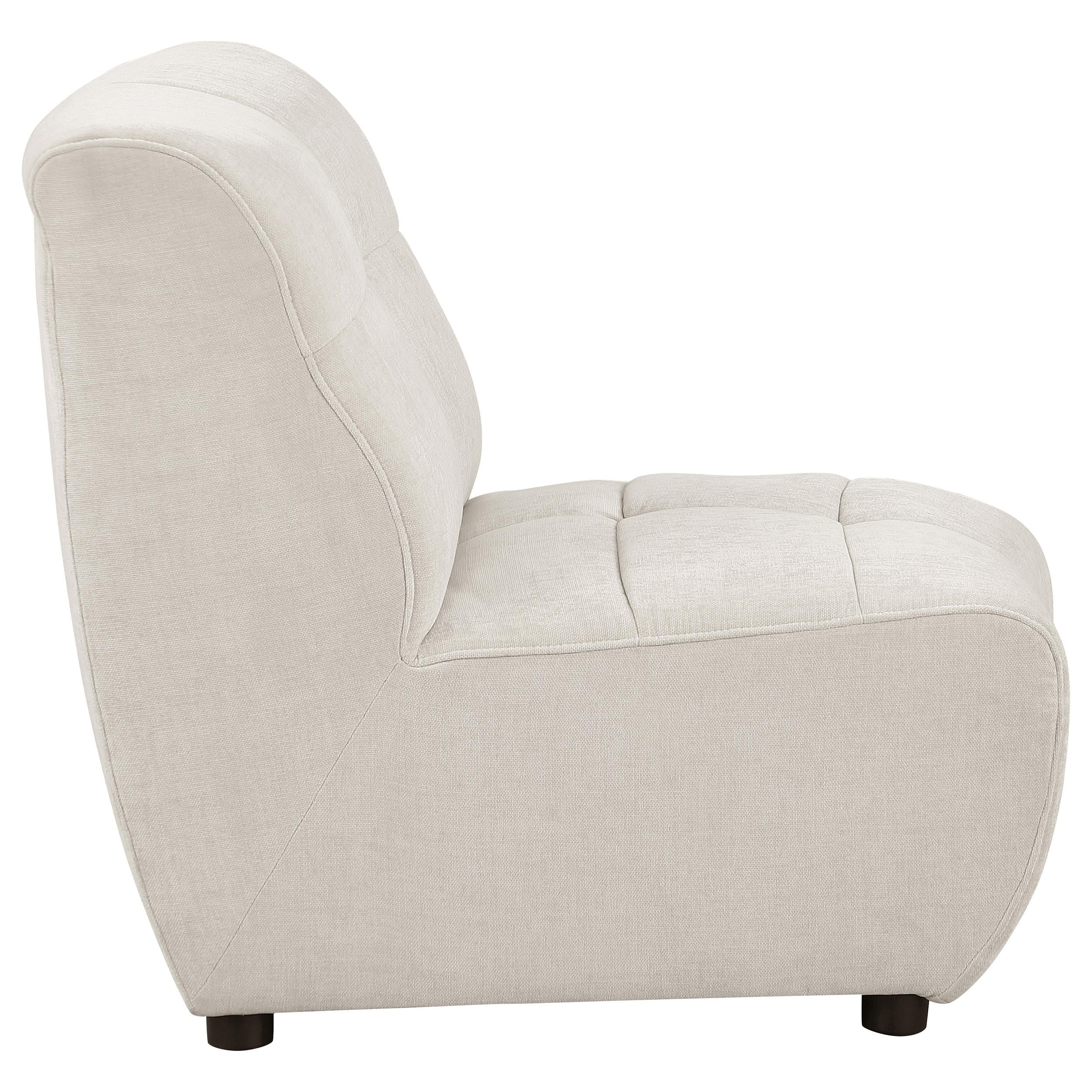 Charlotte Upholstered Modular Sectional Sofa Ivory