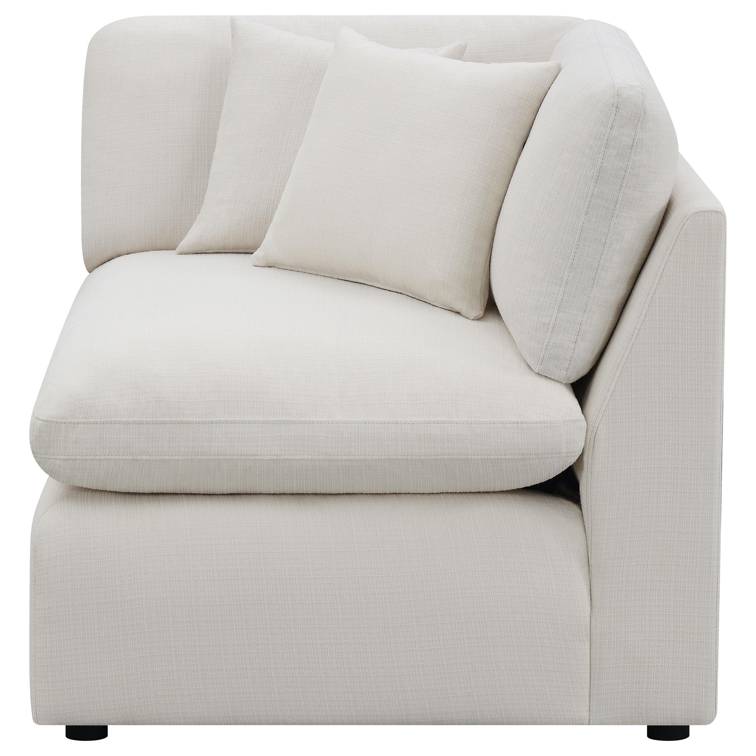 Hobson Upholstered Corner Charcoal