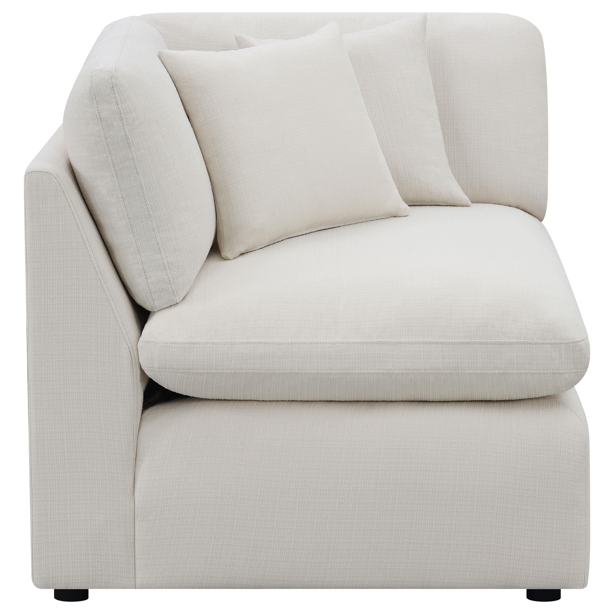 Hobson Upholstered Corner Charcoal