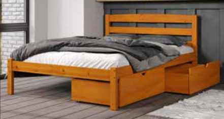 Full Econo Bed with Underbed Drawers