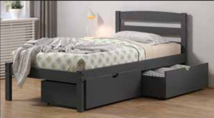 Twin Econo Bed with Underbed Drawers